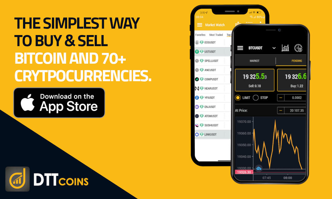 DTTcoins Launches On App Store